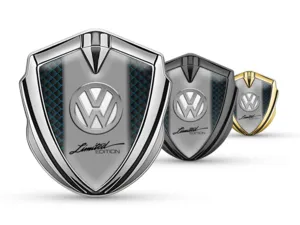 VW Metal Domed Emblem Max Design Sturdy Metal